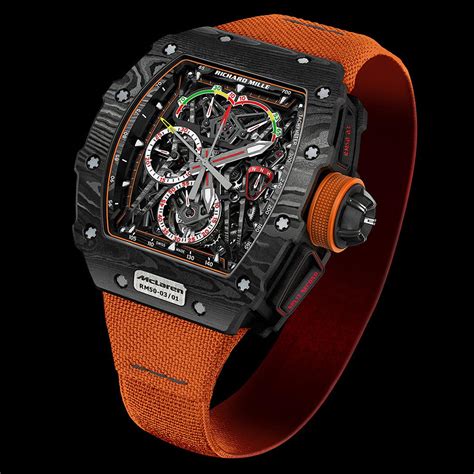 richard mille mc laren black|Richard Mille watches.